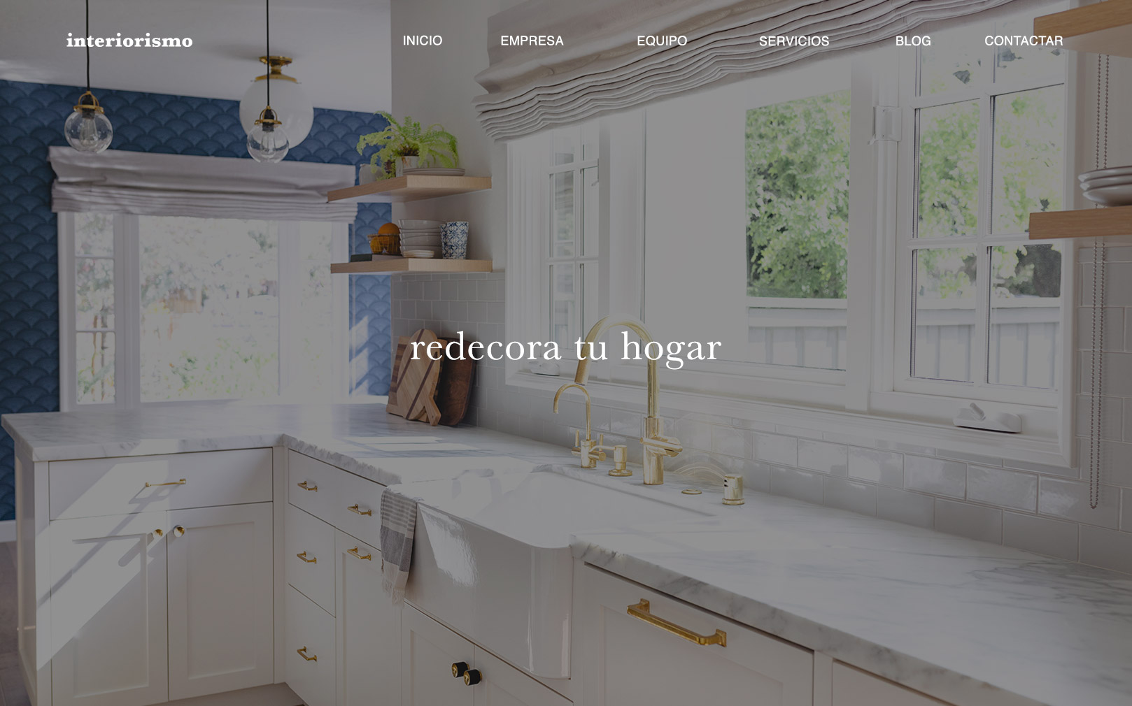 Diseño Web Estudios Interiorismo e Interioristas